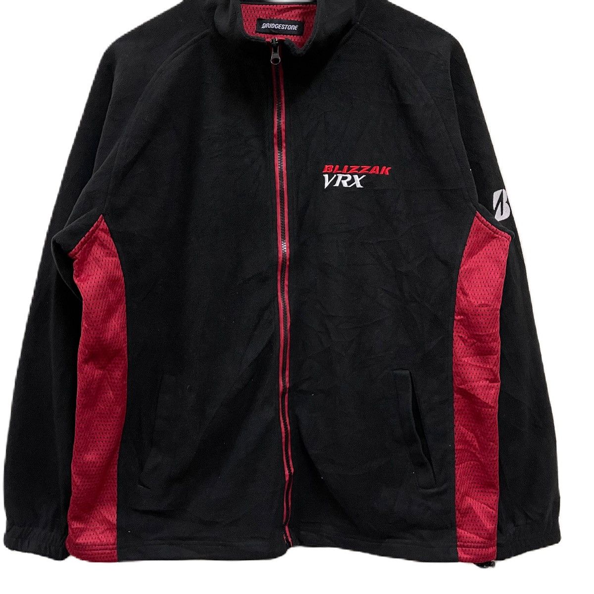 Fox Racing Vintage bridgestone blizzark VRX fleece sweater Size US L / EU 52-54 / 3 - 3 Thumbnail