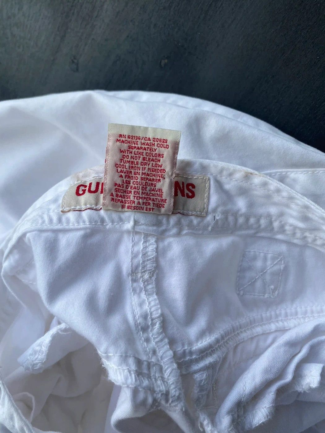 Georges Marciano Vintage Guess Jeans Tactical Multi Pocket Drawstring Size US 32 / EU 48 - 14 Thumbnail