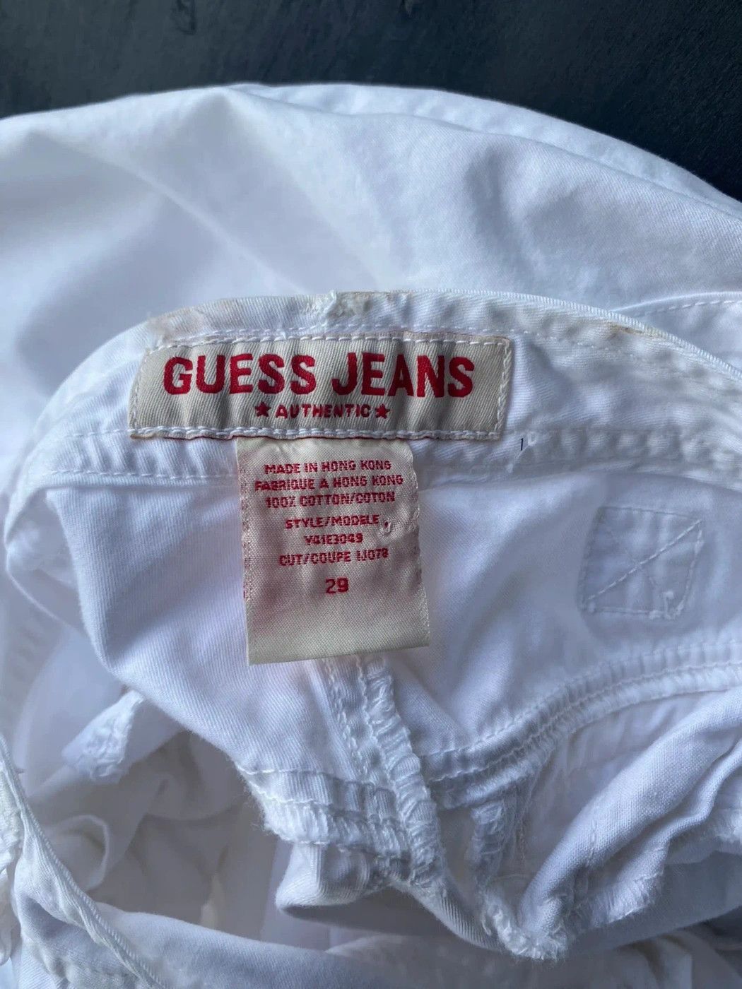 Georges Marciano Vintage Guess Jeans Tactical Multi Pocket Drawstring Size US 32 / EU 48 - 13 Thumbnail