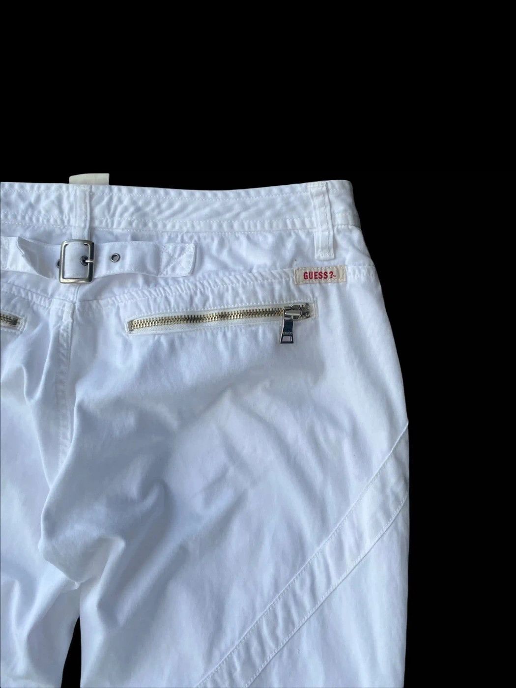 Georges Marciano Vintage Guess Jeans Tactical Multi Pocket Drawstring Size US 32 / EU 48 - 9 Thumbnail