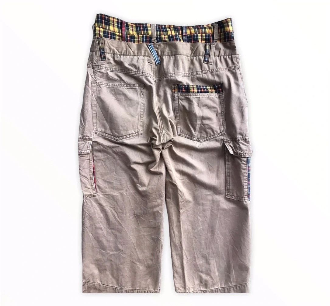 Japanese Brand Japanese Brand Nylaus Clothing Double Waist Trousers Pant Size US 33 - 10 Thumbnail