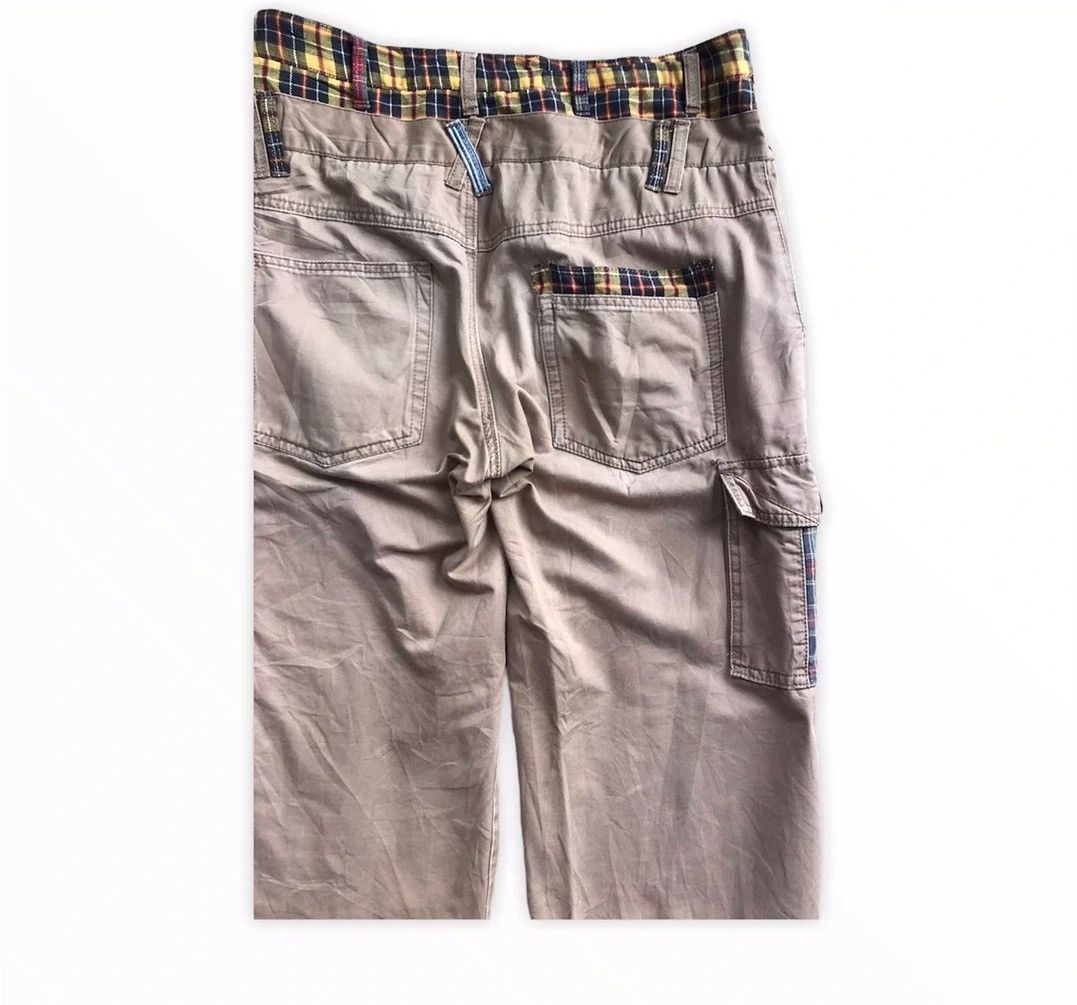 Japanese Brand Japanese Brand Nylaus Clothing Double Waist Trousers Pant Size US 33 - 13 Thumbnail