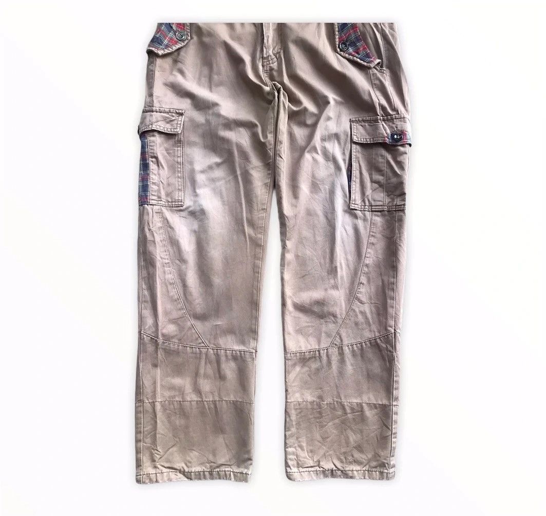 Japanese Brand Japanese Brand Nylaus Clothing Double Waist Trousers Pant Size US 33 - 3 Thumbnail