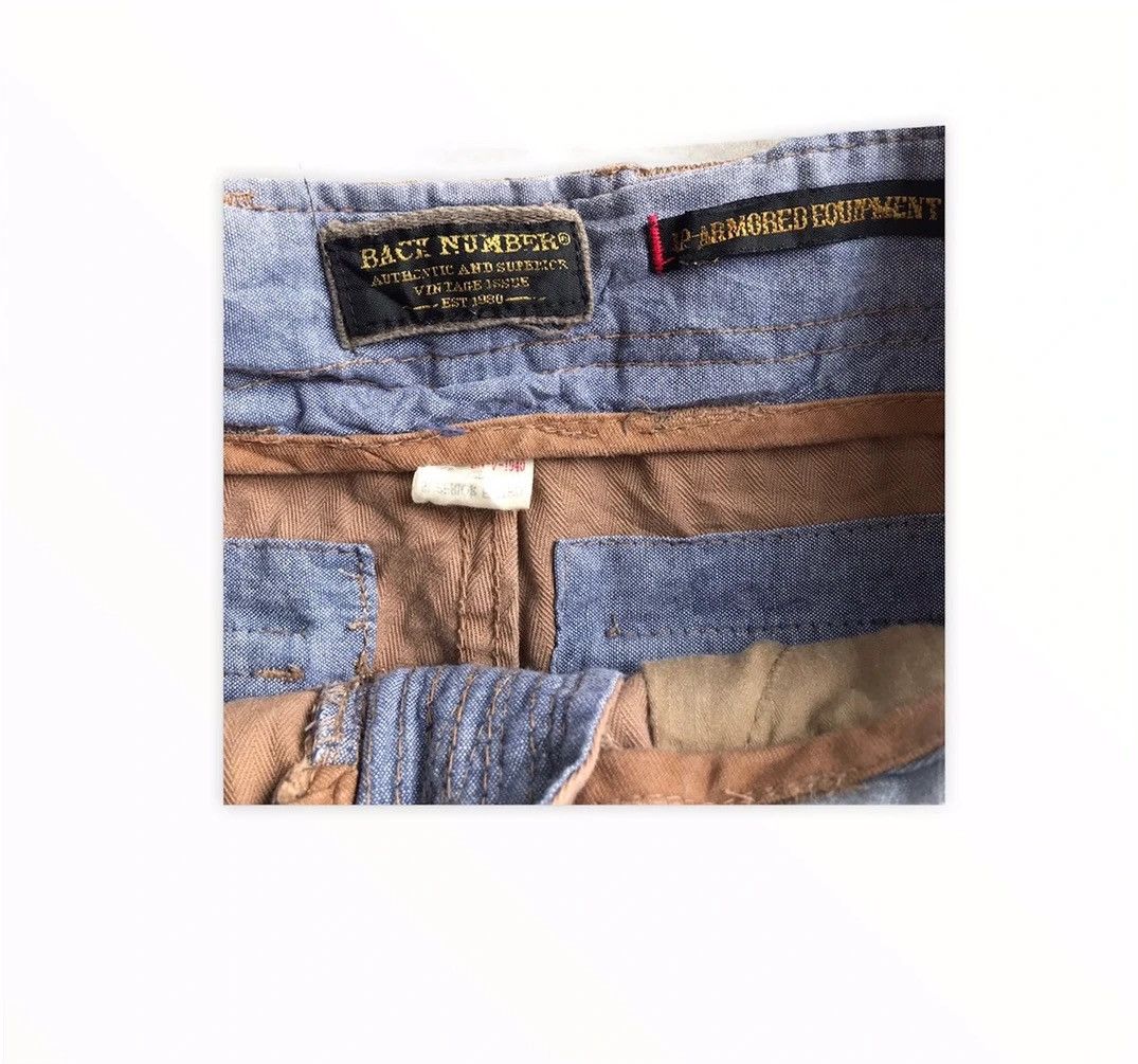 Japanese Brand Japanese Brand Back Number Tactical Trousers Cargo Pant Size US 32 / EU 48 - 10 Thumbnail