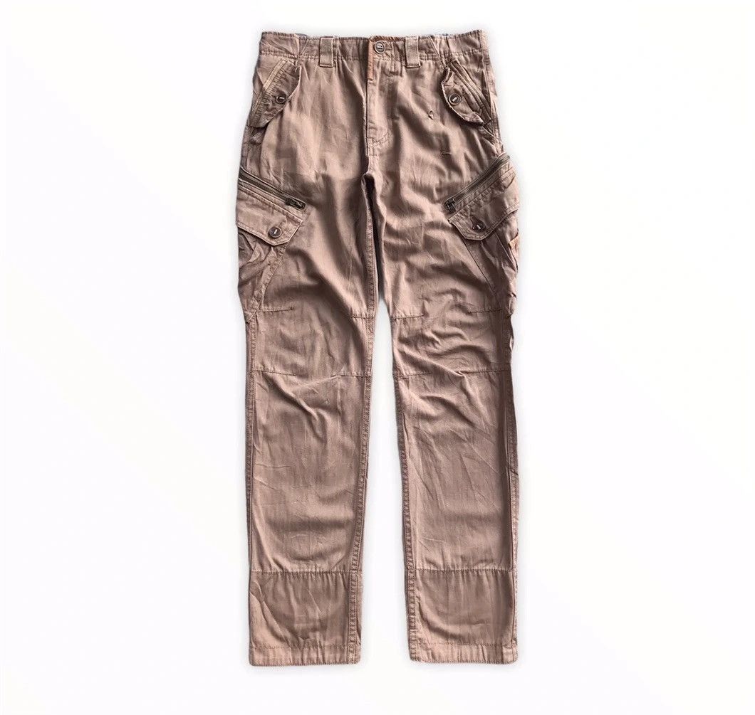 Japanese Brand Japanese Brand Back Number Tactical Trousers Cargo Pant Size US 32 / EU 48 - 1 Thumbnail