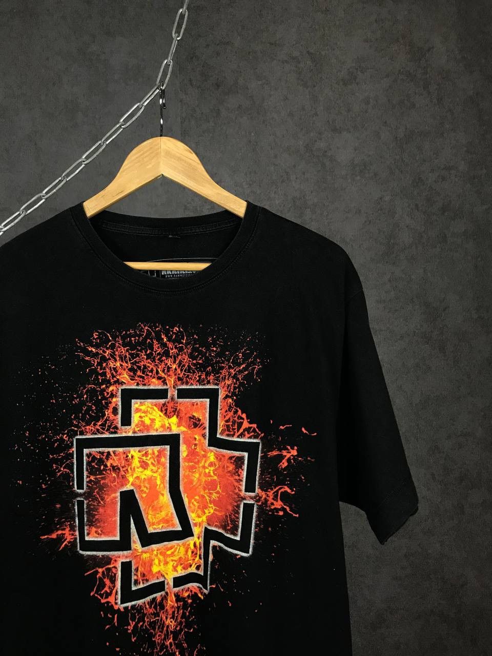 Band Tees × Vintage Rammstein vintage rock band overprinted tee Size US XXL / EU 58 / 5 - 2 Thumbnail