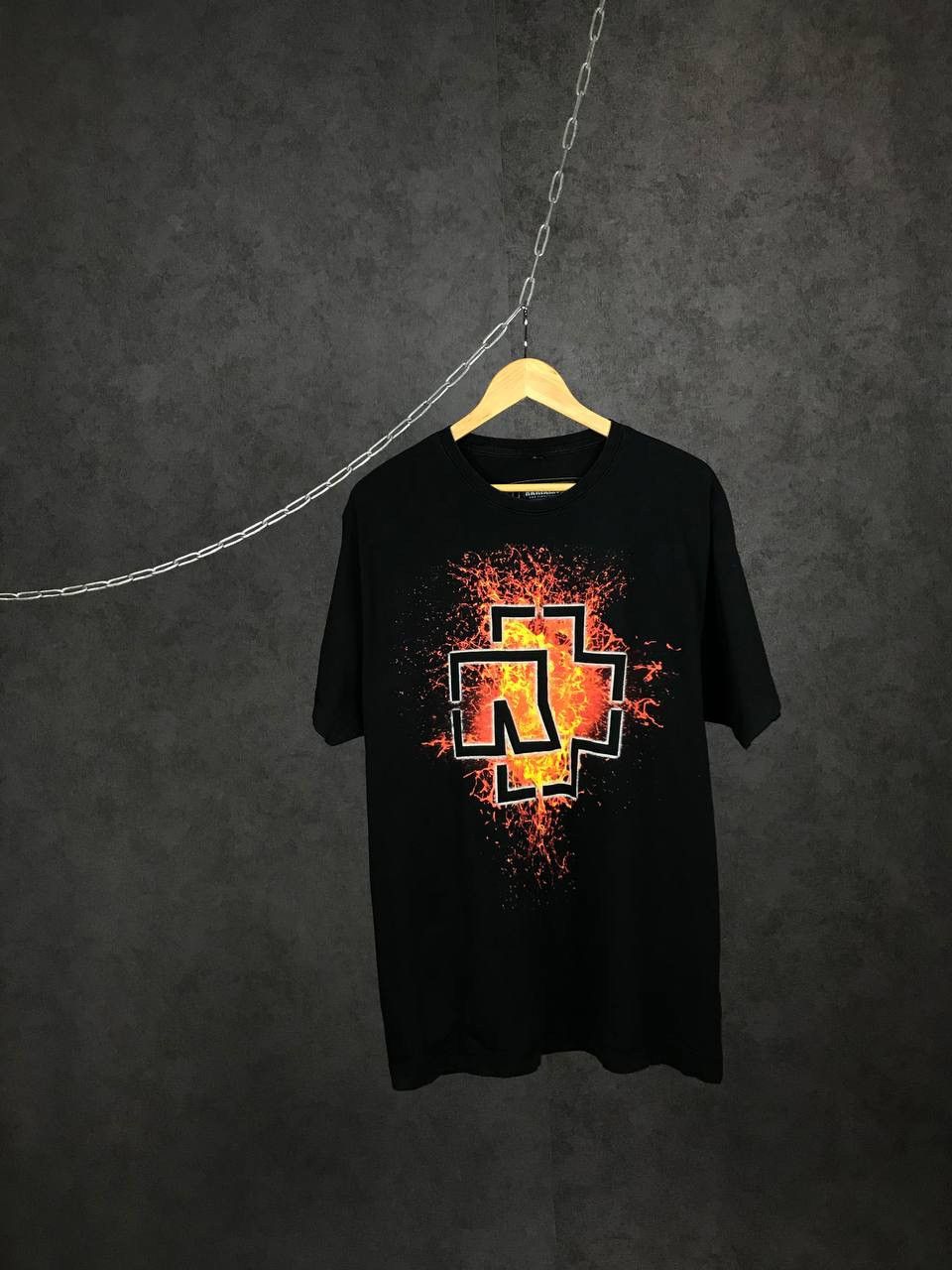 Band Tees × Vintage Rammstein vintage rock band overprinted tee Size US XXL / EU 58 / 5 - 1 Thumbnail