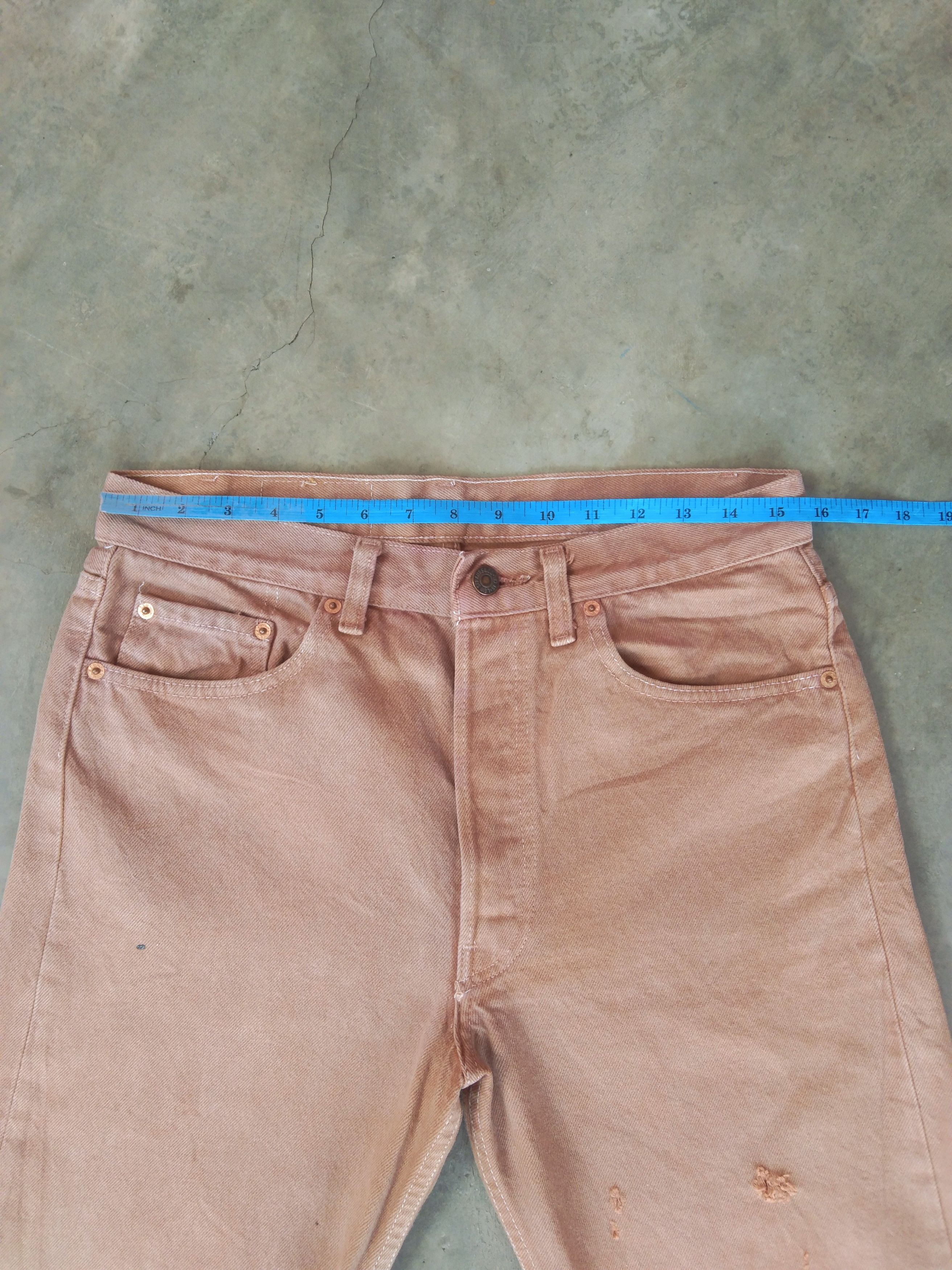 Levi's 80s Vintage Levi's 501 Jeans Made In USA 31x34 Size US 31 - 10 Thumbnail