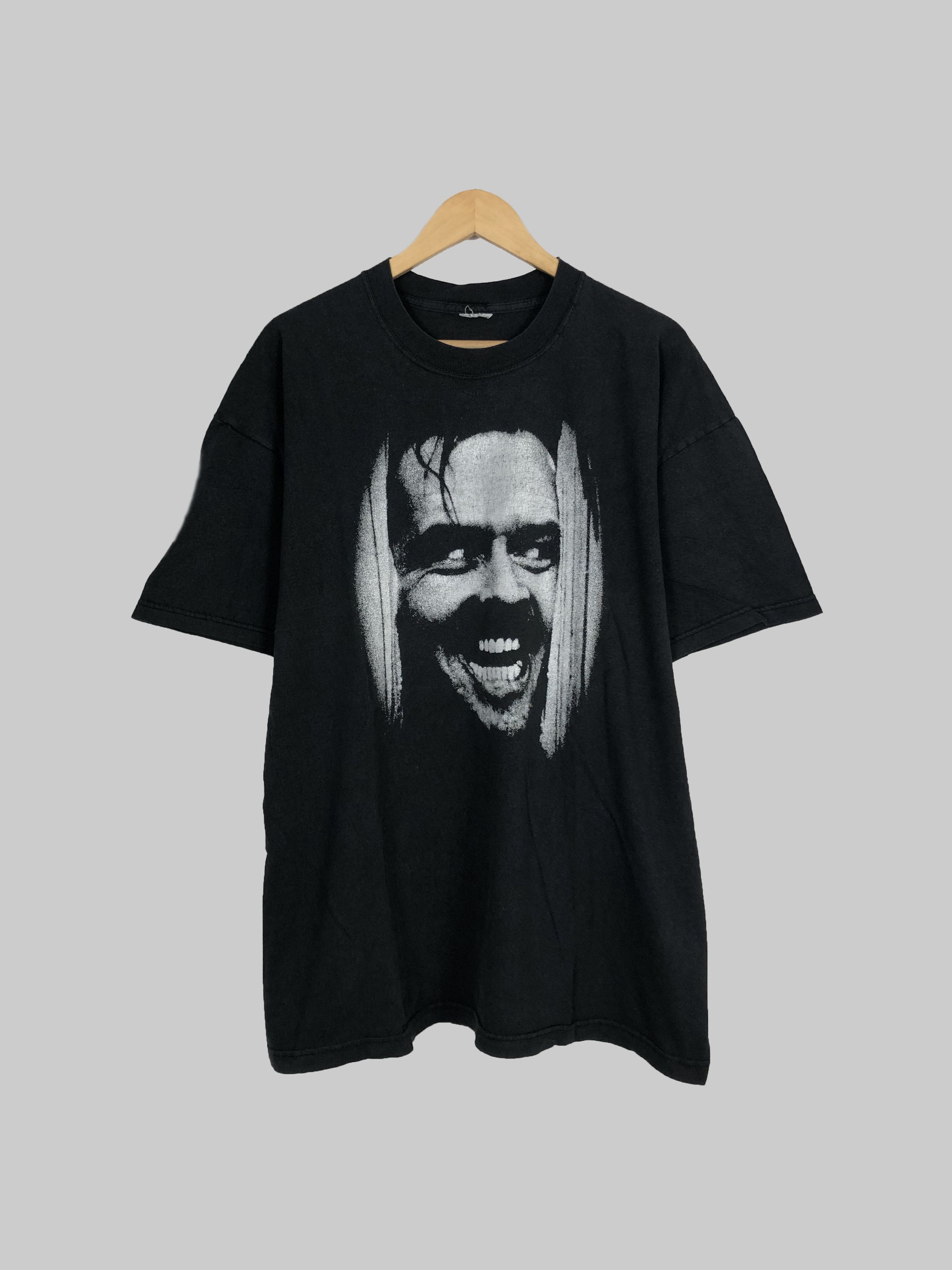 Image of Expert Horror x Movie Vintage 90's The Shining Jack Nicholson (Clockwork Orange) in Black (Size XL)