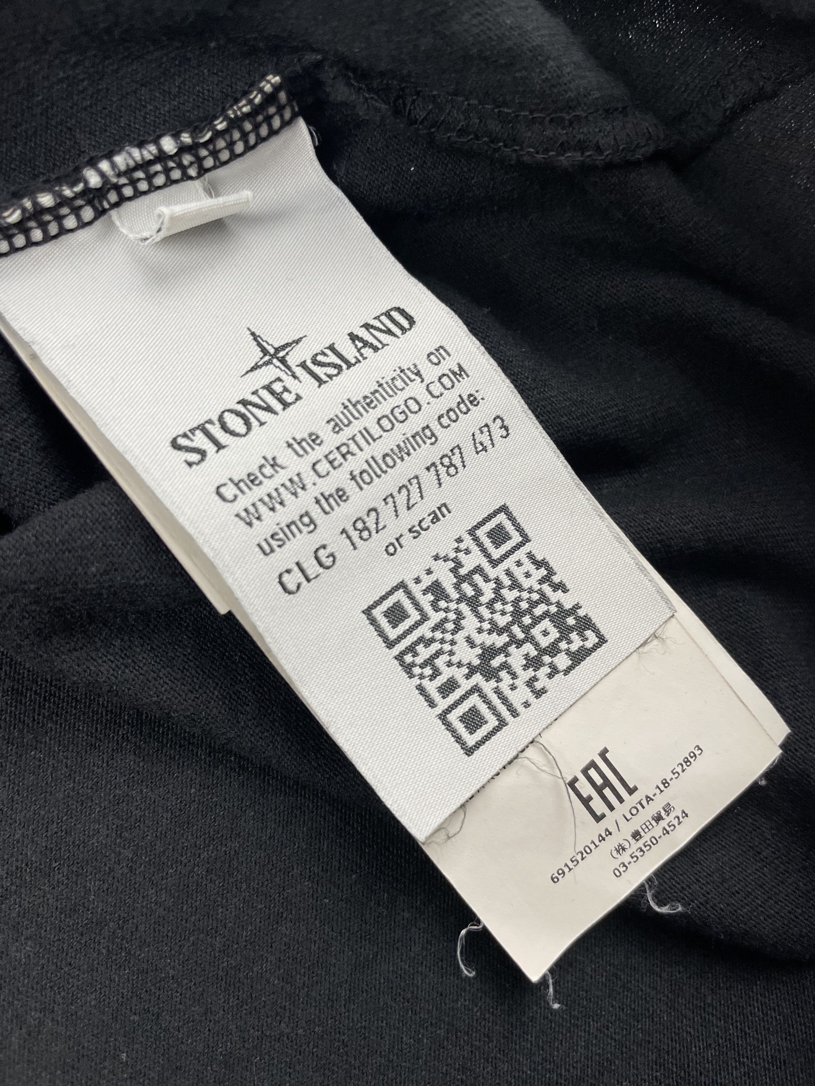 Stone Island Stone Island Reflective Big Logo T-shirt Size US S / EU 44-46 / 1 - 3 Thumbnail