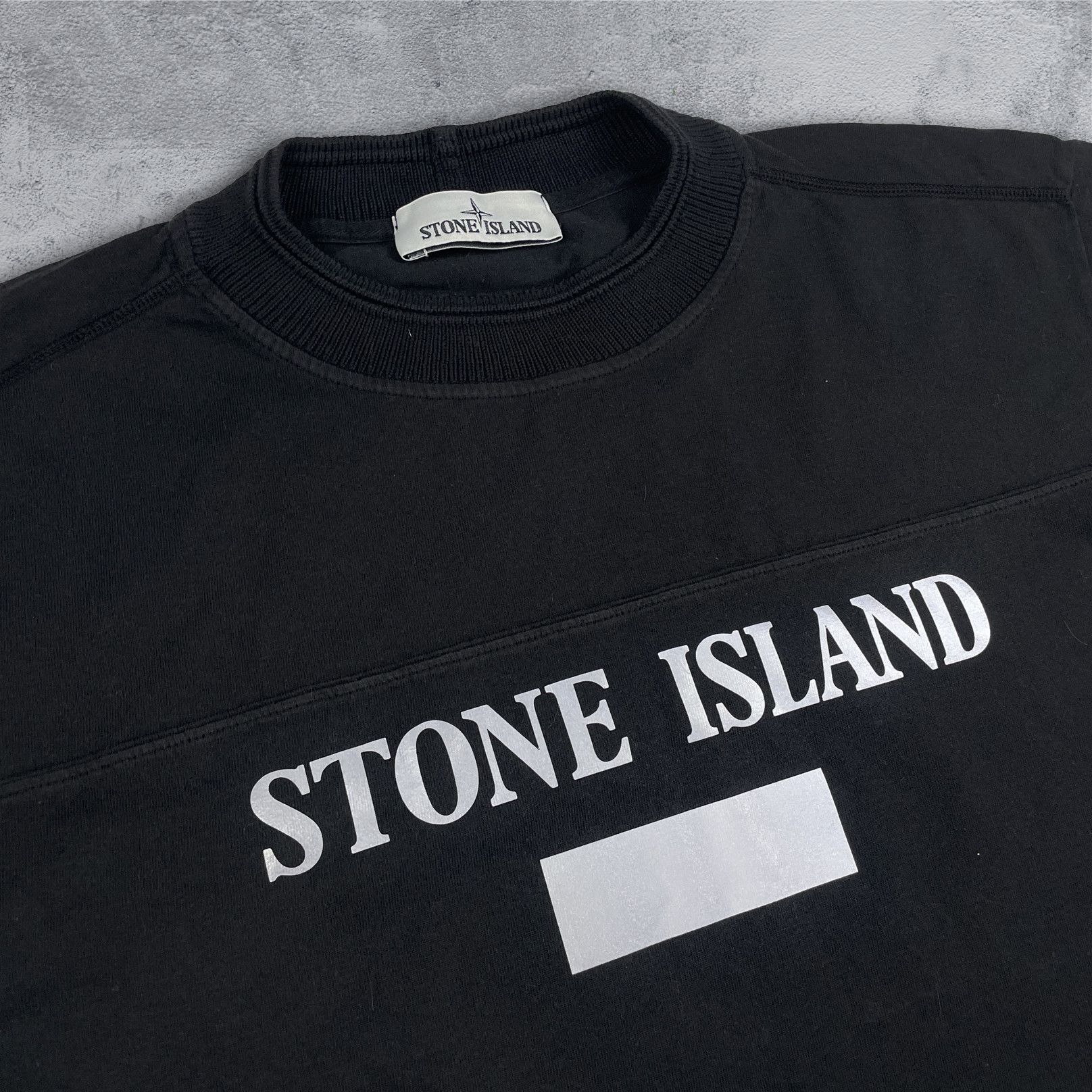 Stone Island Stone Island Reflective Big Logo T-shirt Size US S / EU 44-46 / 1 - 2 Thumbnail