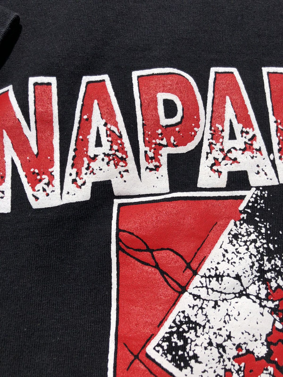Band Tees Vintage 2006 Napalm Death Nazi Punks Fuck Off Black Tee Size US M / EU 48-50 / 2 - 6 Thumbnail
