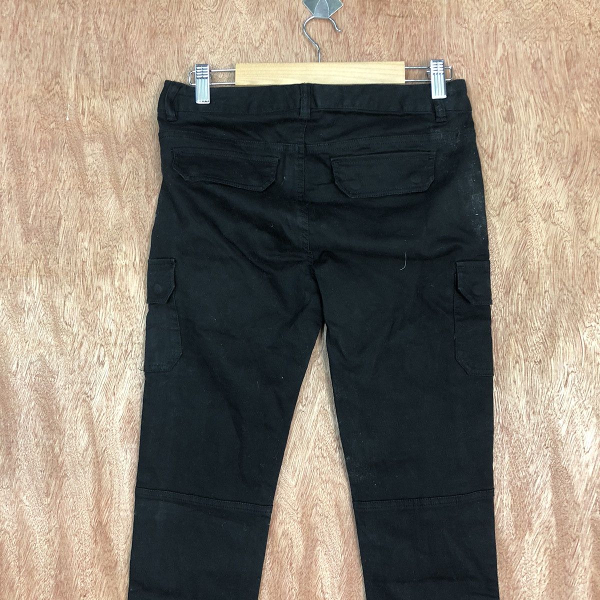 Japanese Brand DLL Intercrew Black utility multipocket Cargo Pants #1652 Size US 28 / EU 44 - 8 Thumbnail