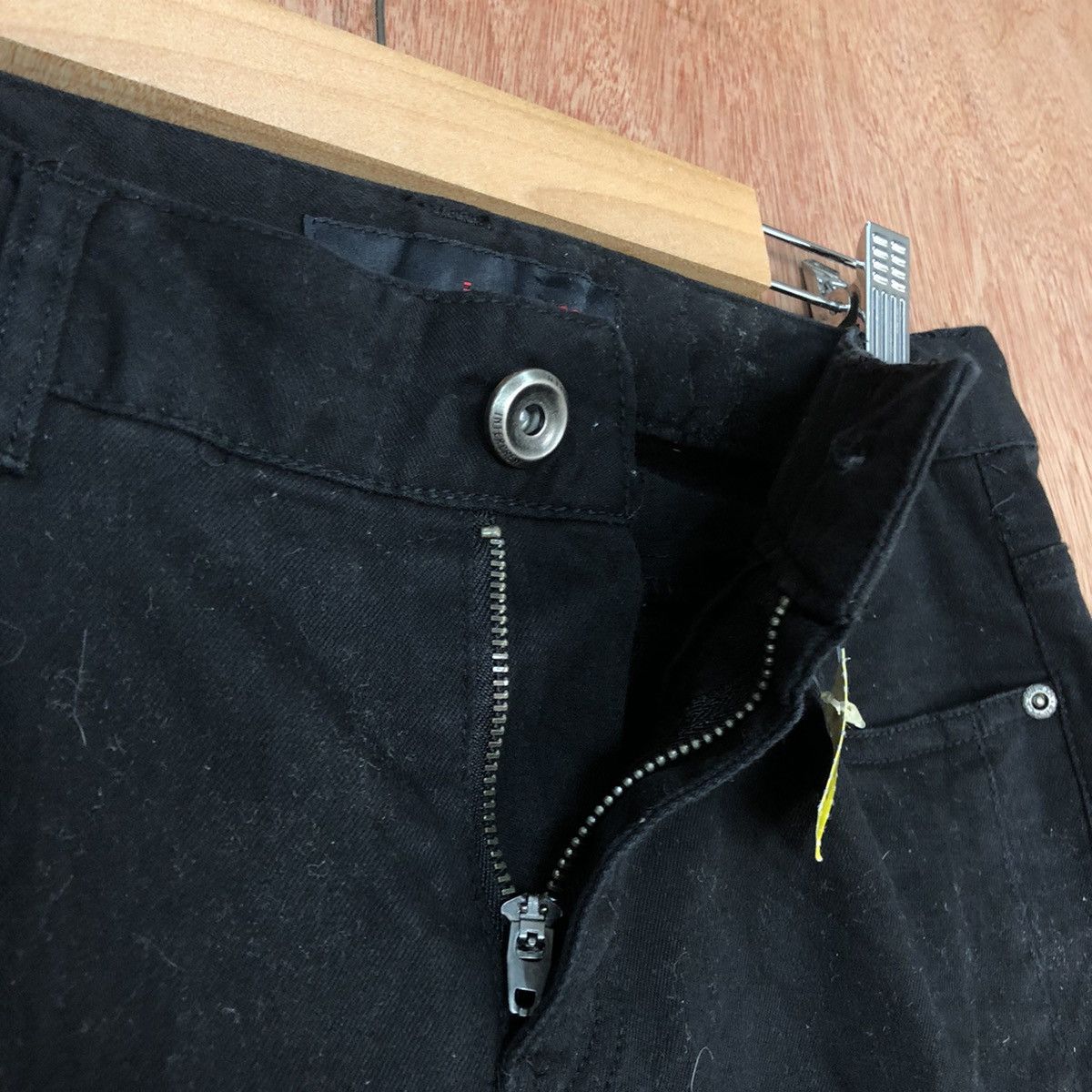 Japanese Brand DLL Intercrew Black utility multipocket Cargo Pants #1652 Size US 28 / EU 44 - 5 Thumbnail