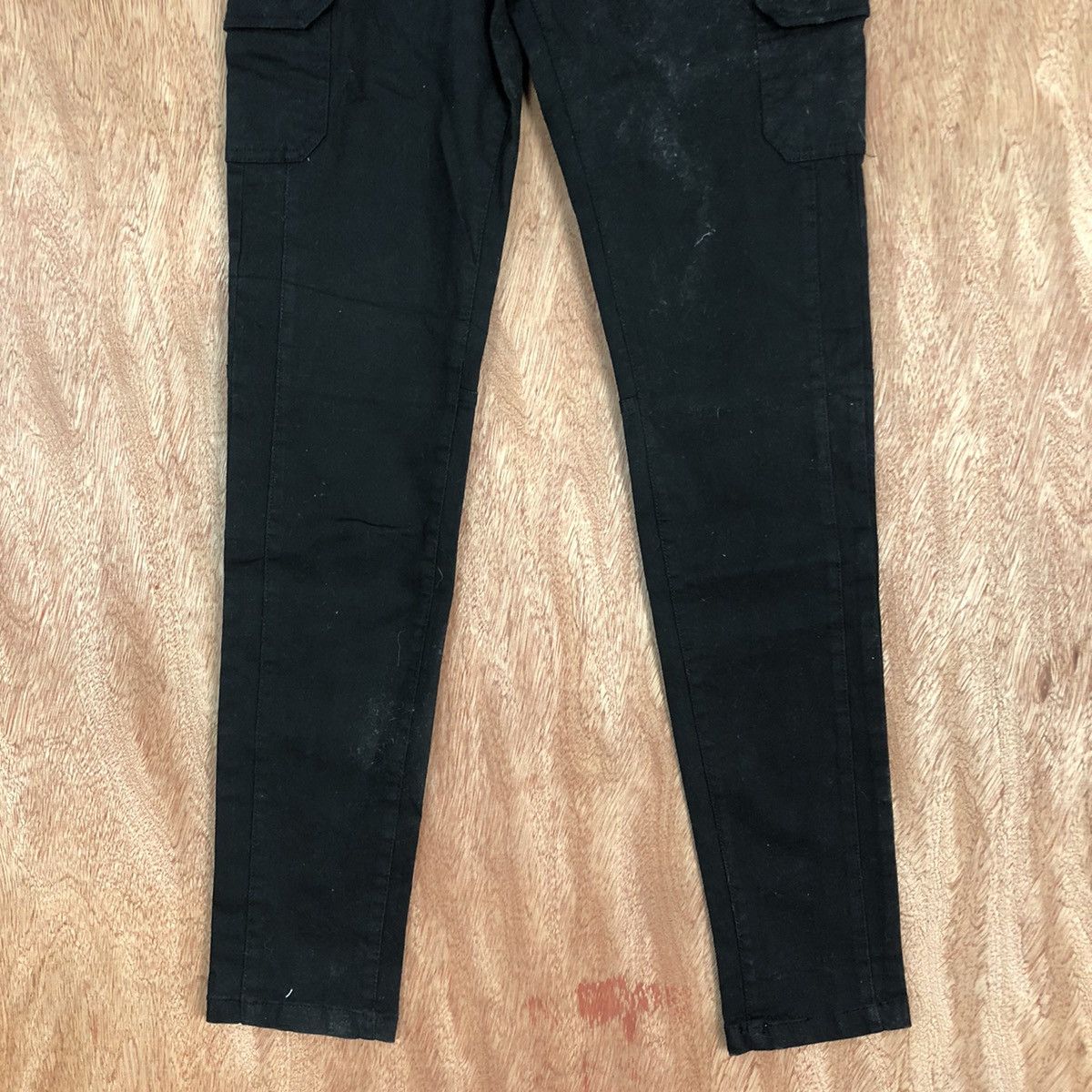 Japanese Brand DLL Intercrew Black utility multipocket Cargo Pants #1652 Size US 28 / EU 44 - 3 Thumbnail