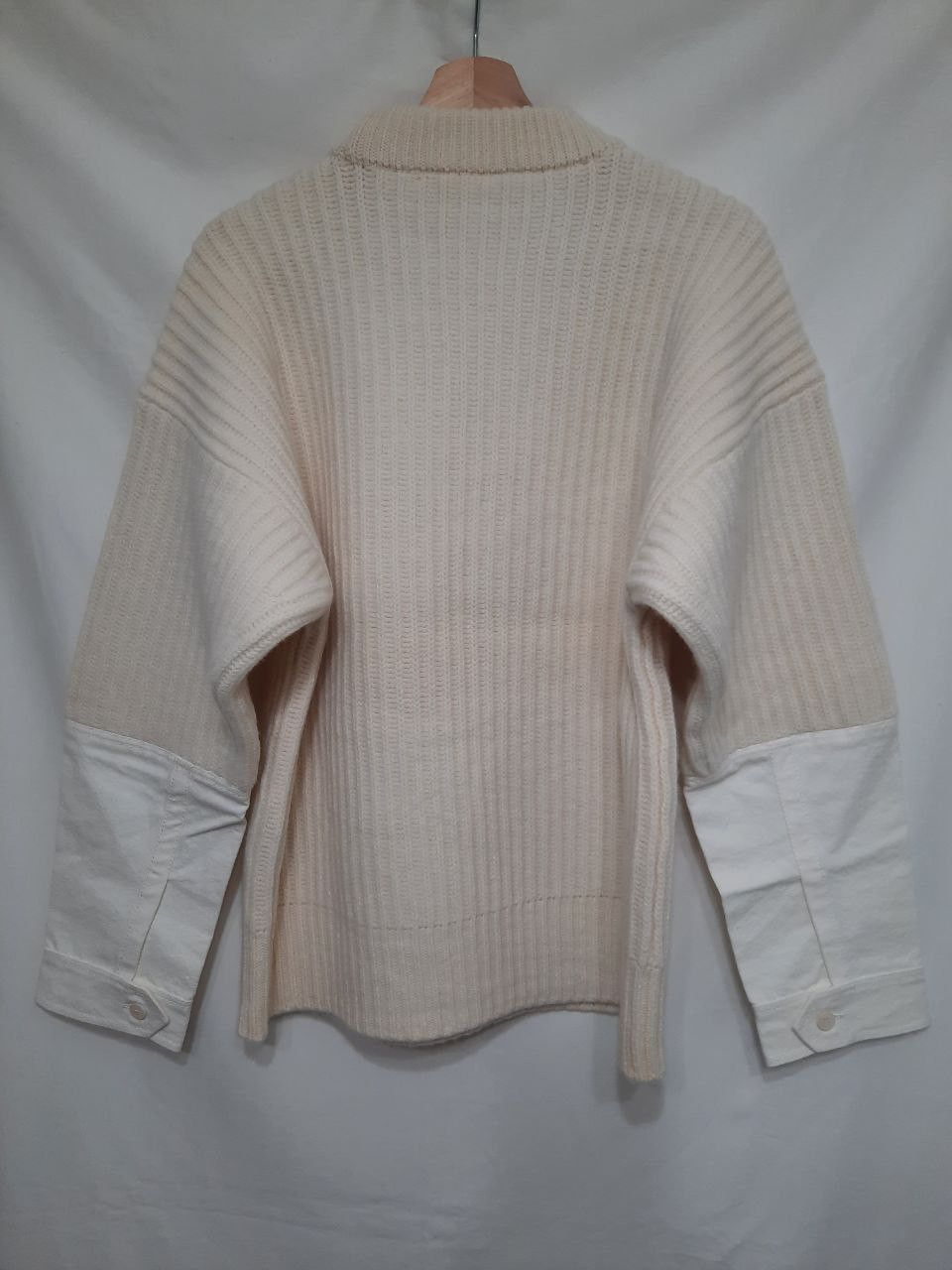 Haider Ackermann Shirt Sleeve Patchwork Knit Sweater Size US M / EU 48-50 / 2 - 3 Thumbnail