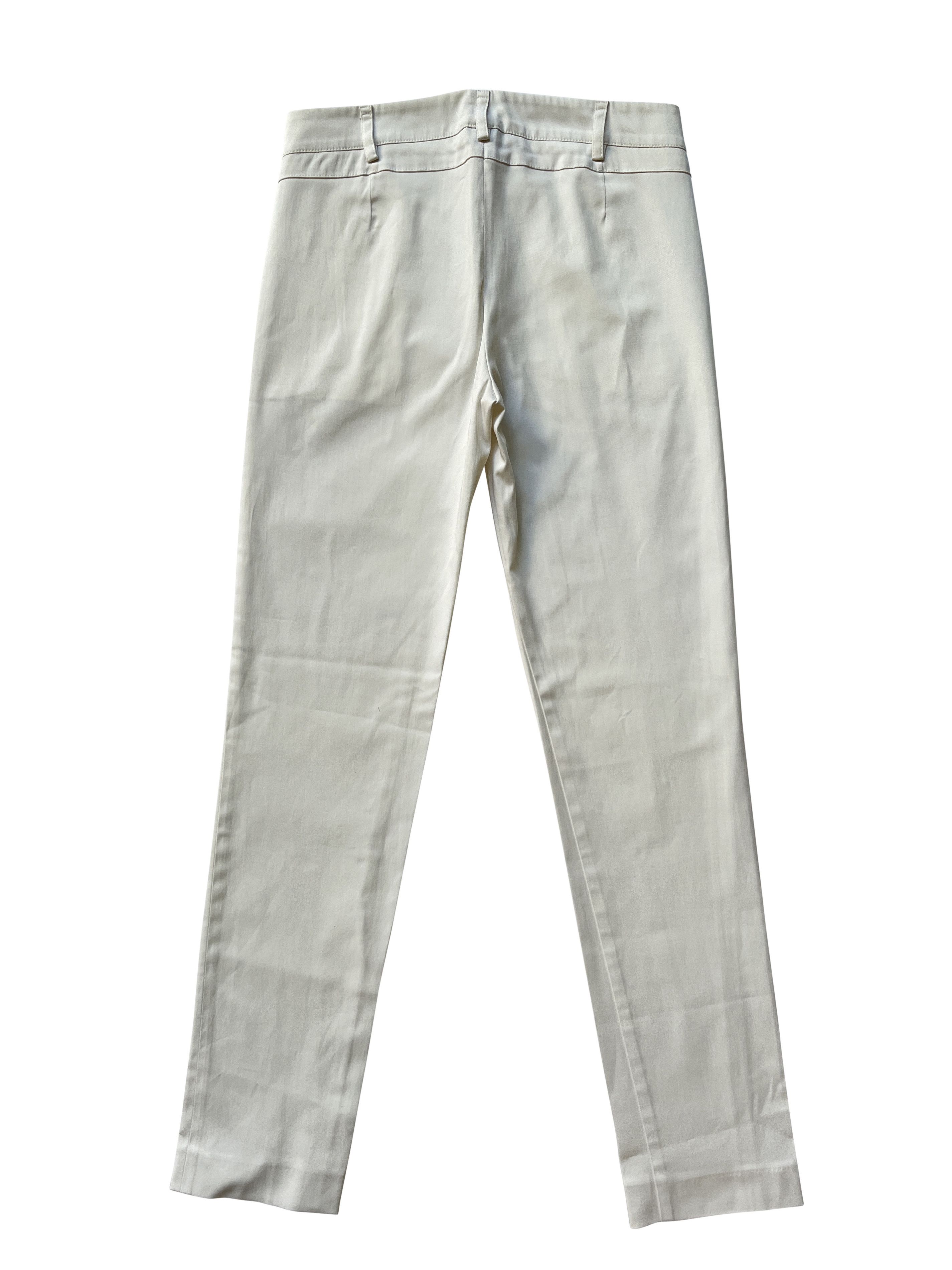 Alexander McQueen ⚡️QUICK SALE⚡️1995 Alexander McQueen White Pants Trousers Size 26" / US 2 / IT 38 - 2 Thumbnail