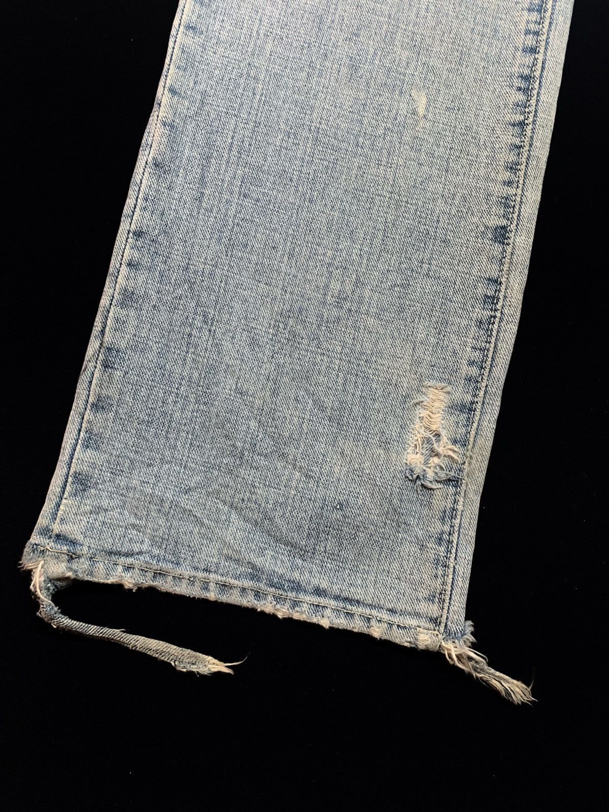 Boycott Boycott Distressed Denim Thrashed Pant Size US 32 / EU 48 - 4 Thumbnail