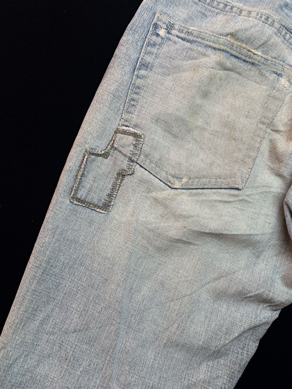 Boycott Boycott Distressed Denim Thrashed Pant Size US 32 / EU 48 - 16 Thumbnail