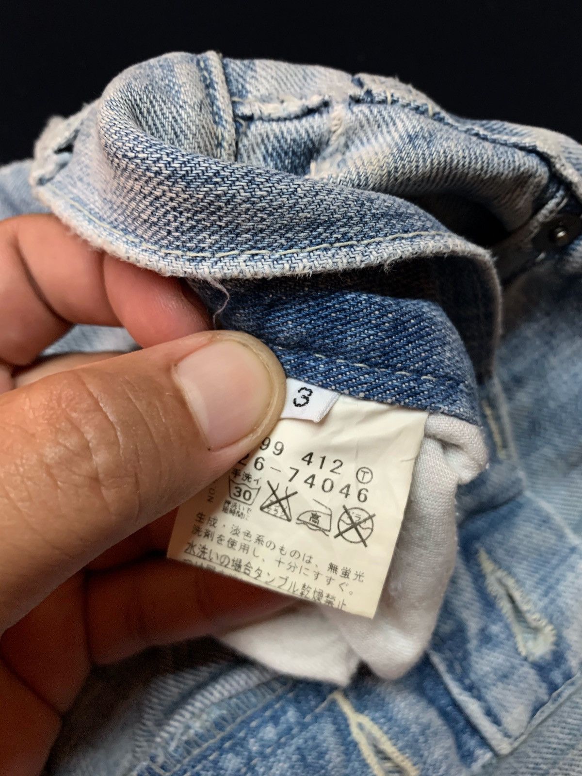 Boycott Boycott Distressed Denim Thrashed Pant Size US 32 / EU 48 - 19 Thumbnail