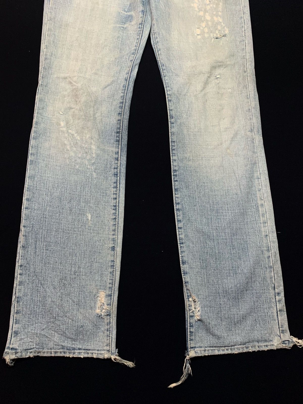 Boycott Boycott Distressed Denim Thrashed Pant Size US 32 / EU 48 - 3 Thumbnail