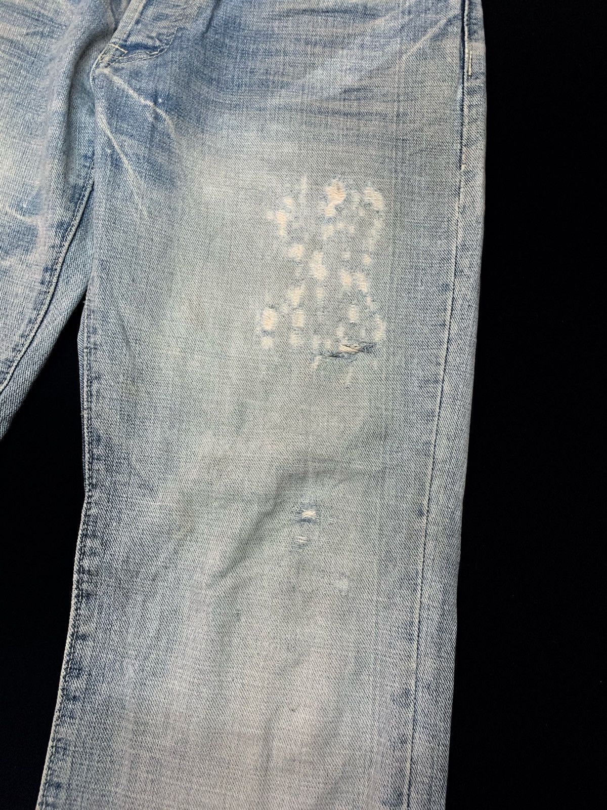 Boycott Boycott Distressed Denim Thrashed Pant Size US 32 / EU 48 - 7 Thumbnail