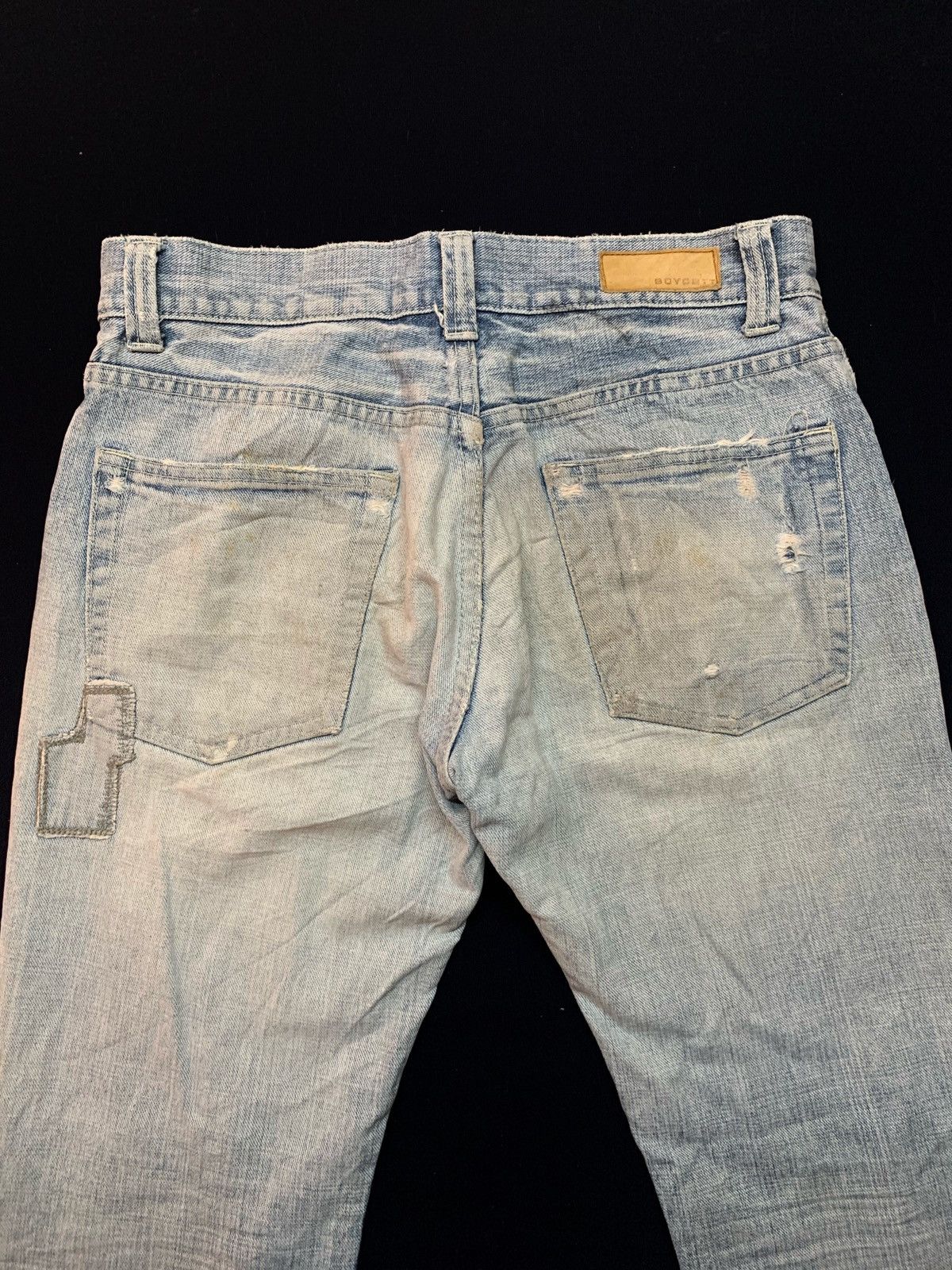 Boycott Boycott Distressed Denim Thrashed Pant Size US 32 / EU 48 - 15 Thumbnail