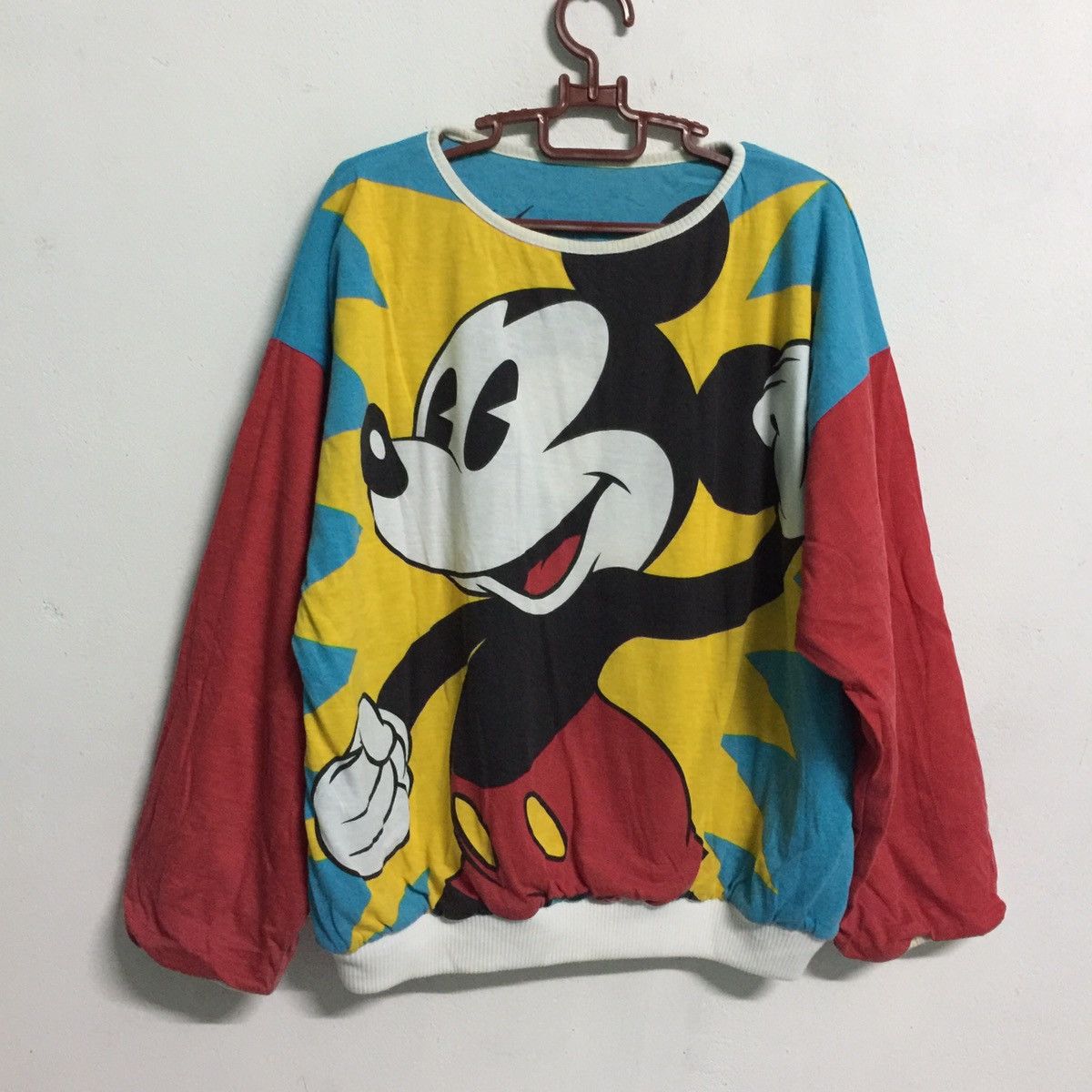 Mickey Mouse Dual side Mickey mouse big logo sweatshirt Size US L / EU 52-54 / 3 - 3 Thumbnail