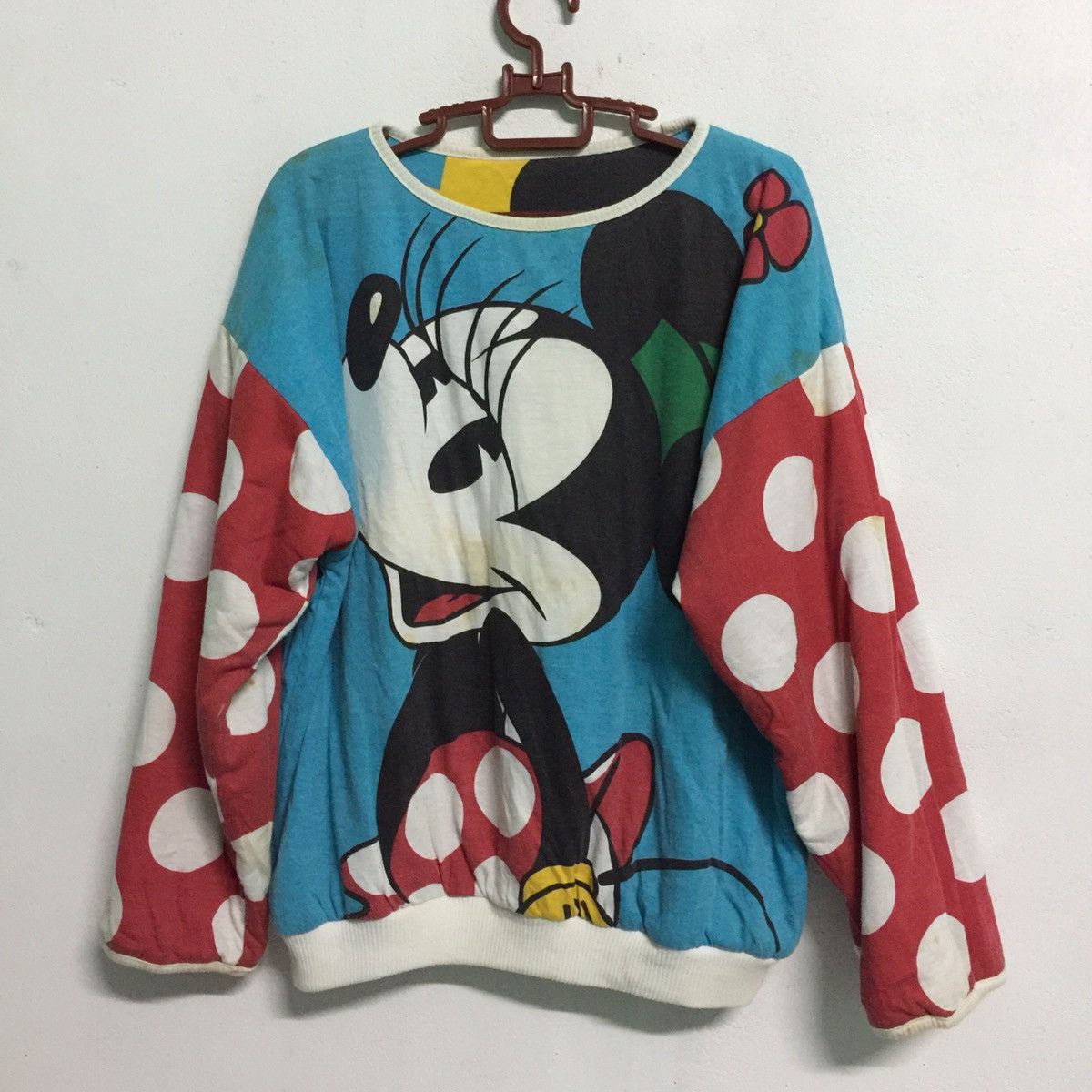 Mickey Mouse Dual side Mickey mouse big logo sweatshirt Size US L / EU 52-54 / 3 - 9 Thumbnail