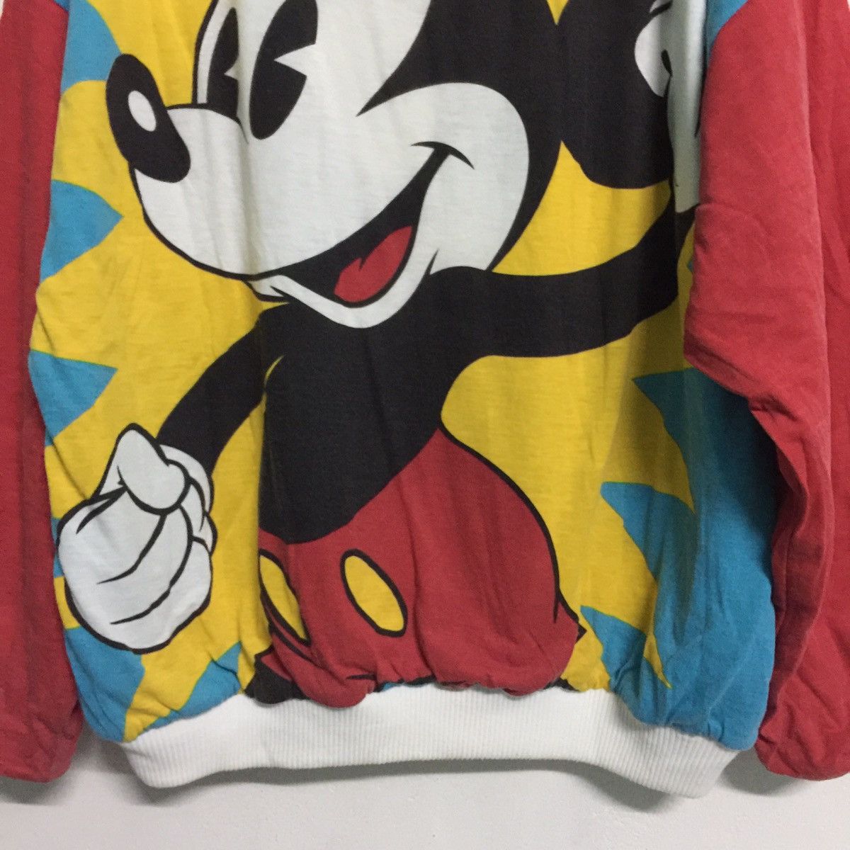 Mickey Mouse Dual side Mickey mouse big logo sweatshirt Size US L / EU 52-54 / 3 - 5 Thumbnail