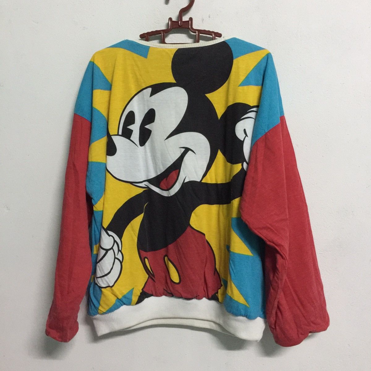 Mickey Mouse Dual side Mickey mouse big logo sweatshirt Size US L / EU 52-54 / 3 - 6 Thumbnail