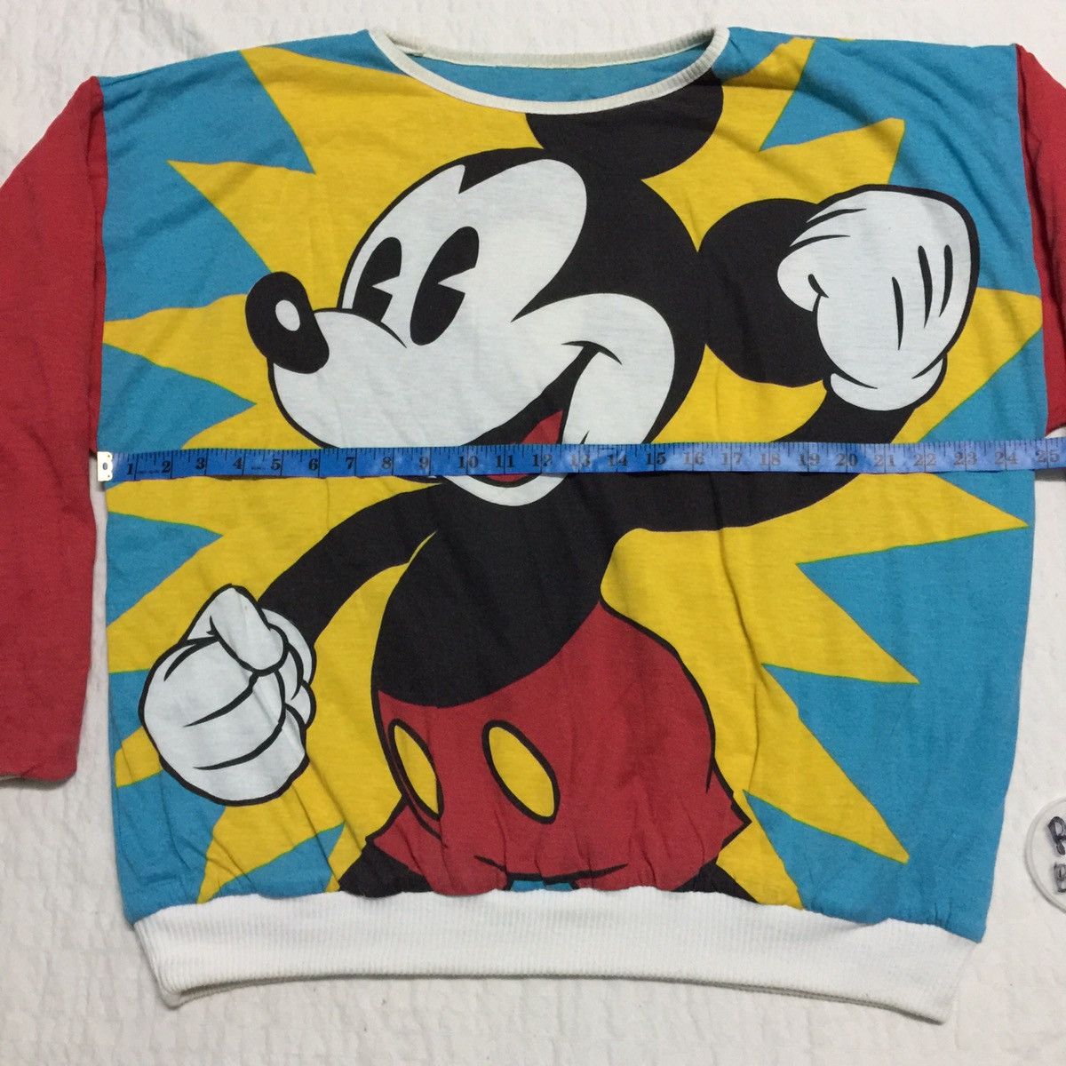 Mickey Mouse Dual side Mickey mouse big logo sweatshirt Size US L / EU 52-54 / 3 - 20 Thumbnail