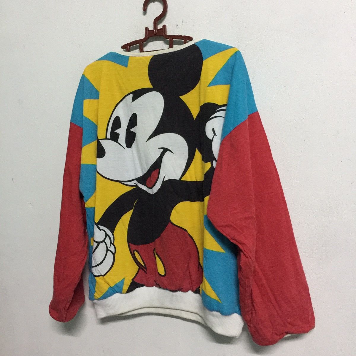 Mickey Mouse Dual side Mickey mouse big logo sweatshirt Size US L / EU 52-54 / 3 - 7 Thumbnail
