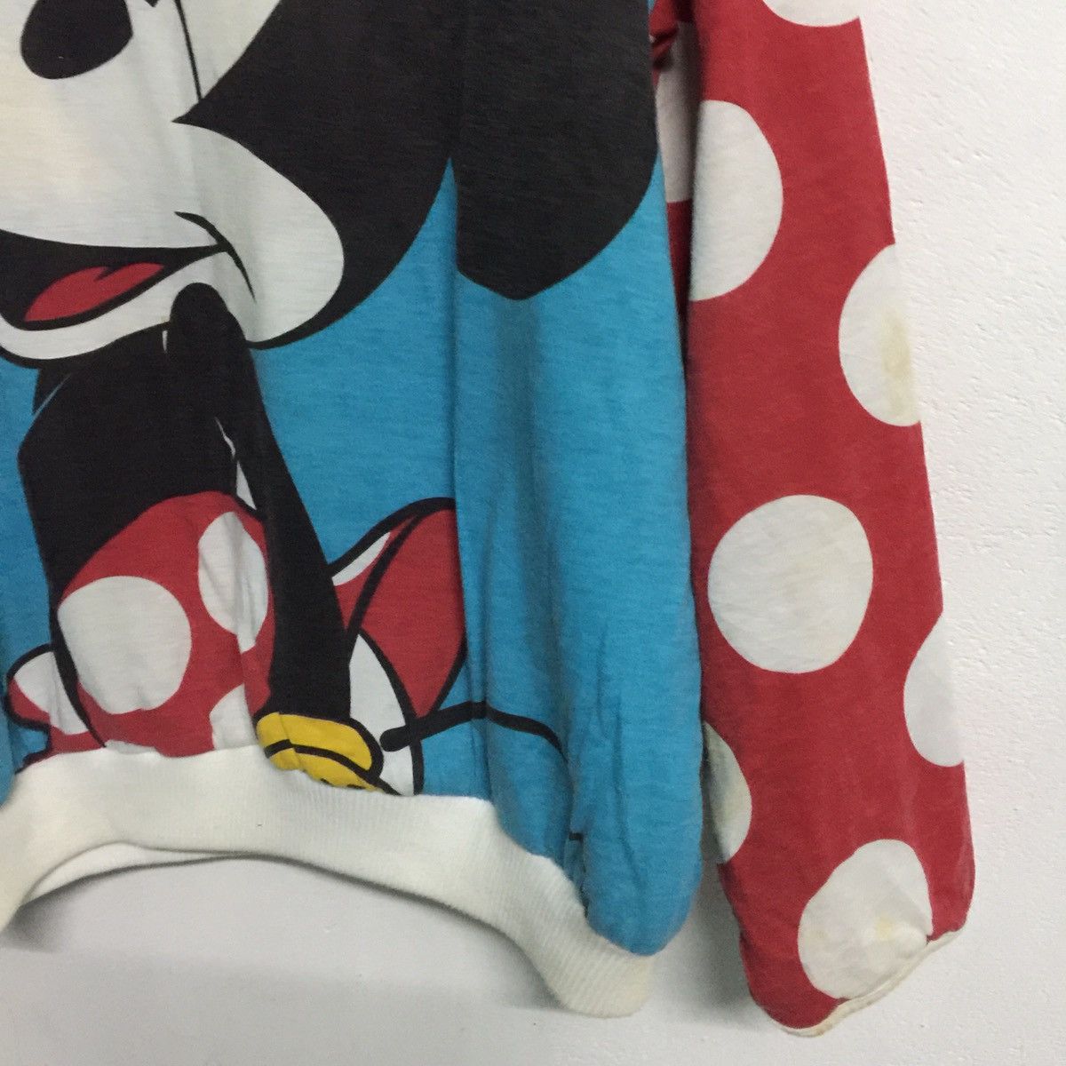 Mickey Mouse Dual side Mickey mouse big logo sweatshirt Size US L / EU 52-54 / 3 - 16 Thumbnail
