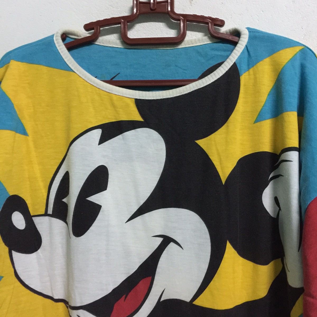 Mickey Mouse Dual side Mickey mouse big logo sweatshirt Size US L / EU 52-54 / 3 - 4 Thumbnail