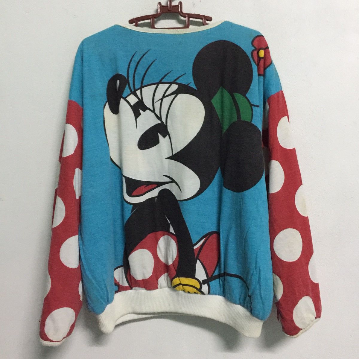 Mickey Mouse Dual side Mickey mouse big logo sweatshirt Size US L / EU 52-54 / 3 - 15 Thumbnail