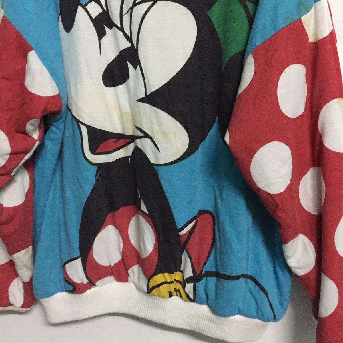 Mickey Mouse Dual side Mickey mouse big logo sweatshirt Size US L / EU 52-54 / 3 - 11 Thumbnail