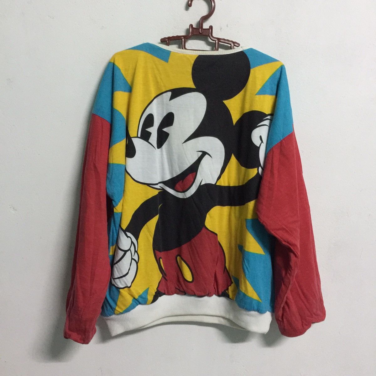Mickey Mouse Dual side Mickey mouse big logo sweatshirt Size US L / EU 52-54 / 3 - 8 Thumbnail
