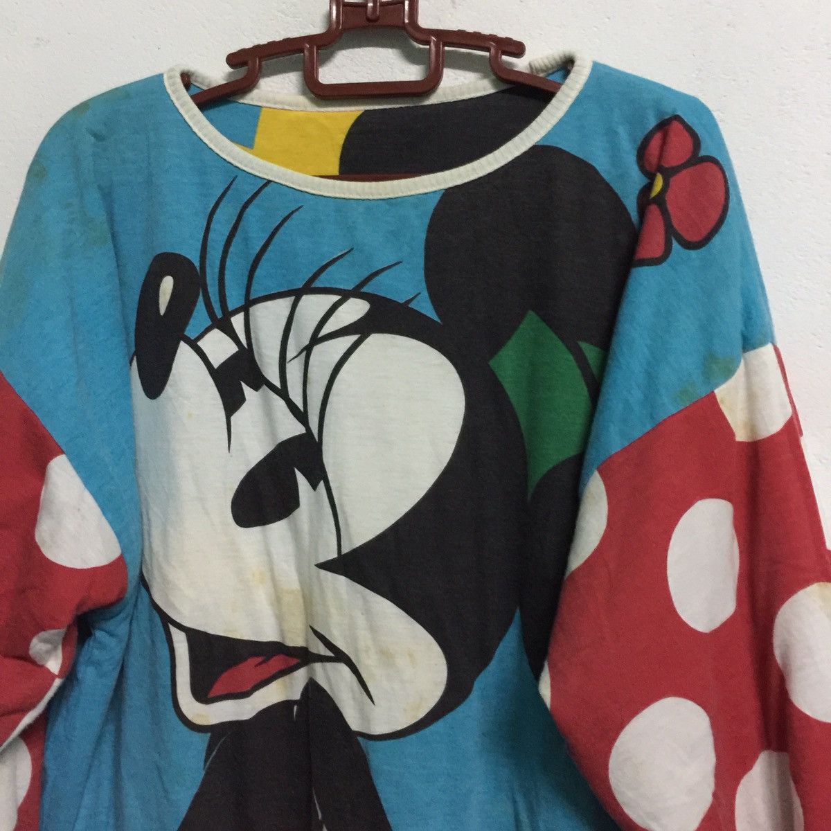 Mickey Mouse Dual side Mickey mouse big logo sweatshirt Size US L / EU 52-54 / 3 - 10 Thumbnail