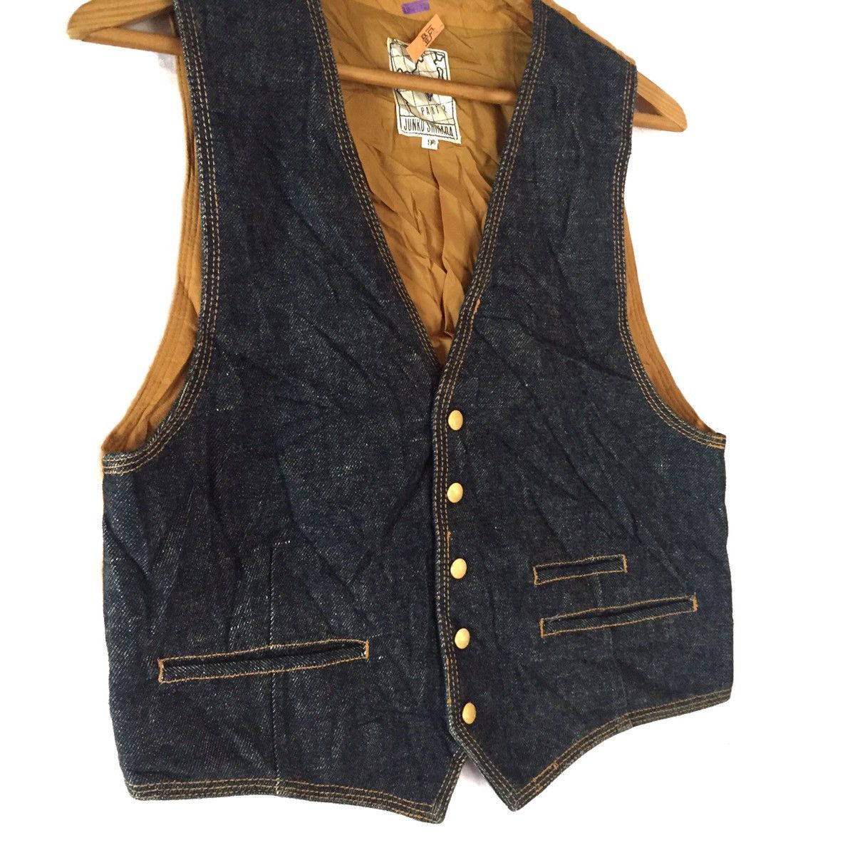 Junko Shimada Junko Shimada Part 2 Denim Vest Size US S / EU 44-46 / 1 - 3 Thumbnail