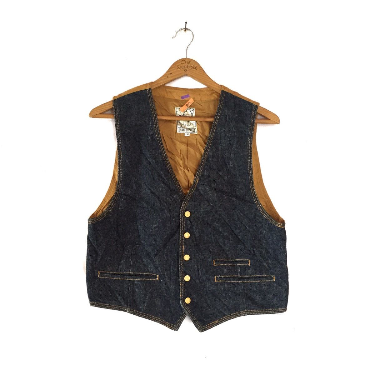 Junko Shimada Junko Shimada Part 2 Denim Vest Size US S / EU 44-46 / 1 - 1 Thumbnail