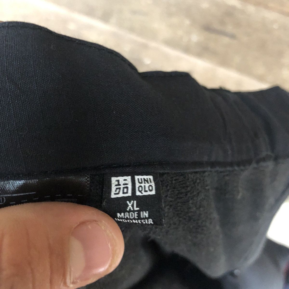 Japanese Brand Uniqlo Black Multipocket Cargo Pants #3610 Size US 36 / EU 52 - 12 Thumbnail