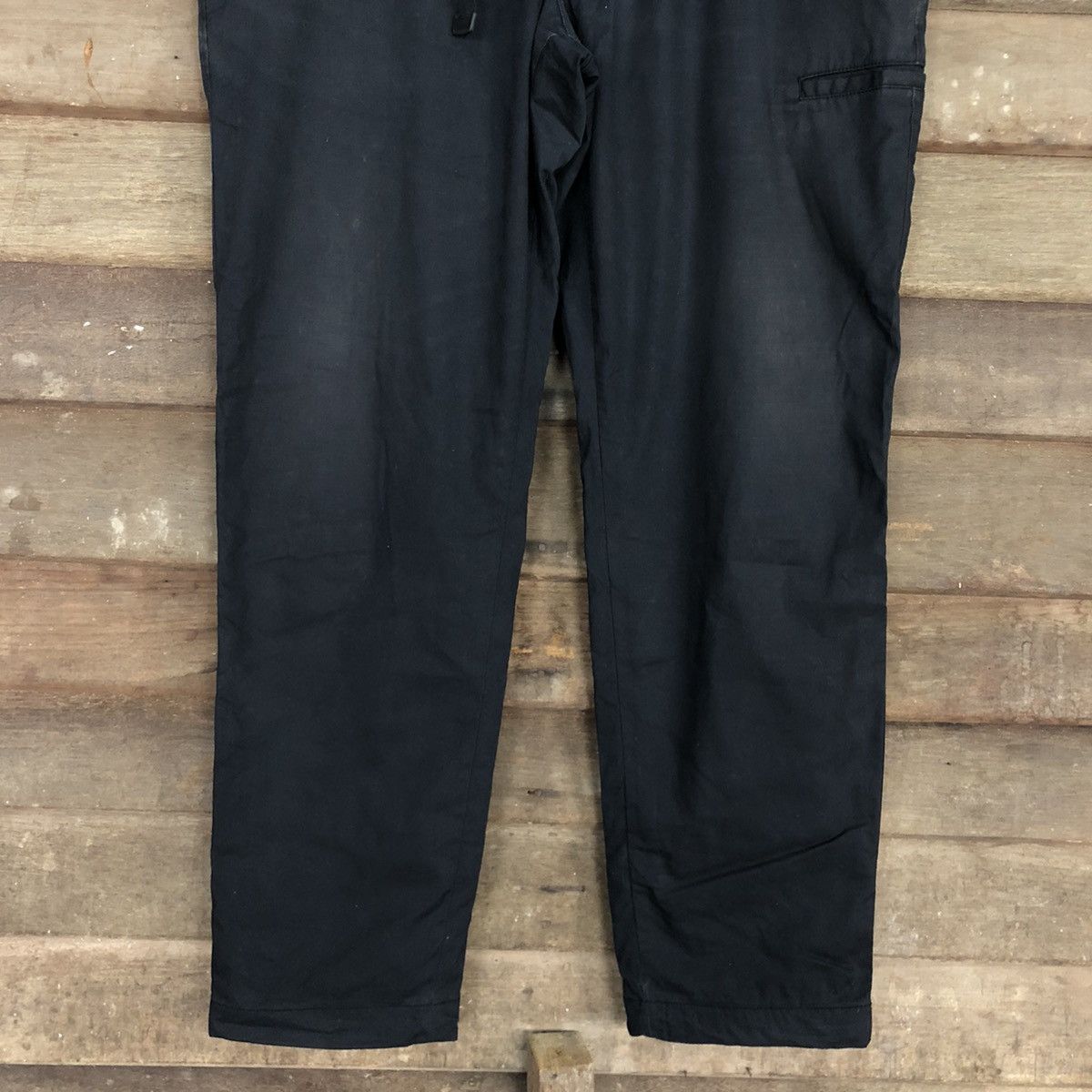 Japanese Brand Uniqlo Black Multipocket Cargo Pants #3610 Size US 36 / EU 52 - 3 Thumbnail