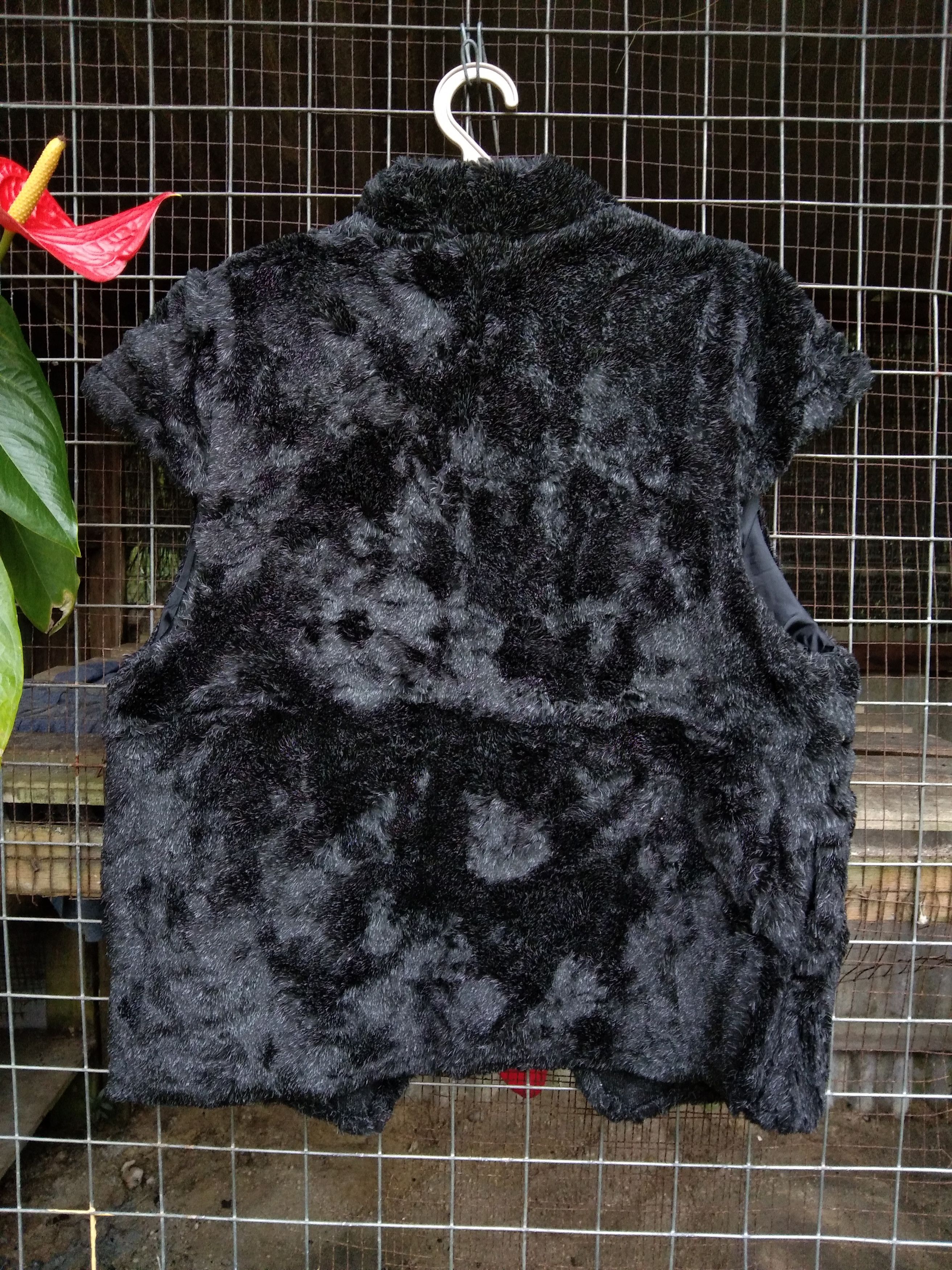 Redmoon VINTAGE REDMOON FAUX FUR VEST JACKET Size M / US 6-8 / IT 42-44 - 6 Thumbnail