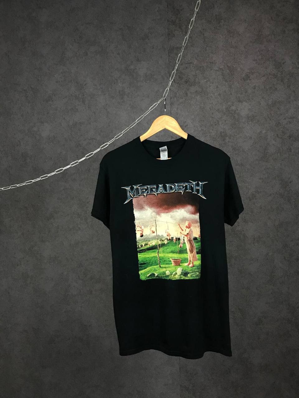 Band Tees Megadeth vintage rock band overprinted tee Size US M / EU 48-50 / 2 - 1 Thumbnail