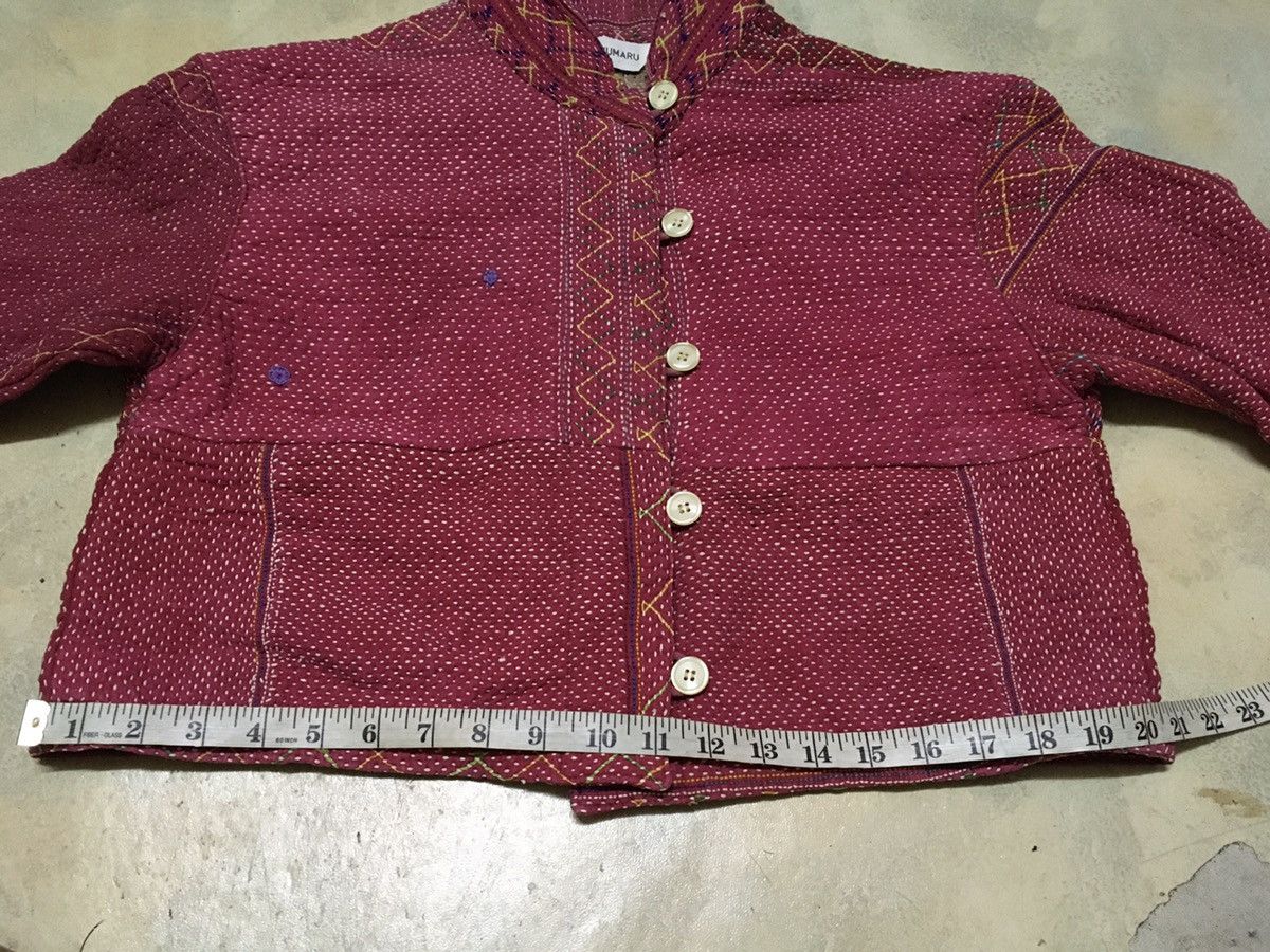 Japanese Brand Gajumaru Jacket with Sashiko and Boro work Size US S / EU 44-46 / 1 - 9 Thumbnail