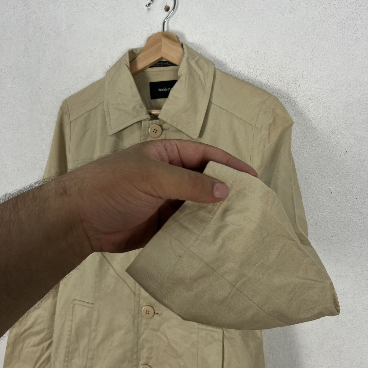 Japanese Brand NOUE-RUE LONG JACKET INSPIRED YOHJI YAMAMOTO Size US M / EU 48-50 / 2 - 6 Thumbnail