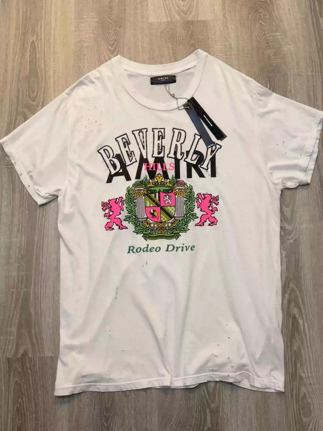 Amiri AMIRI Beverly Blast Logo Tee Size US M / EU 48-50 / 2 - 1 Thumbnail
