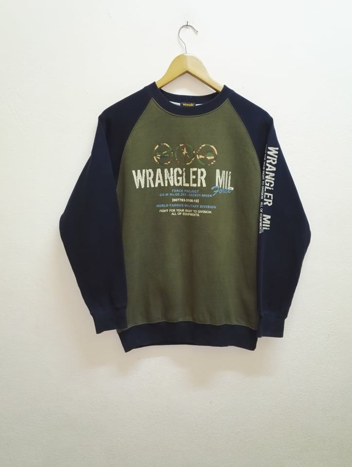 Wrangler 💥RARE💥 Vintage Wrangler Sportwear Sweatshirt Size US S / EU 44-46 / 1 - 1 Thumbnail