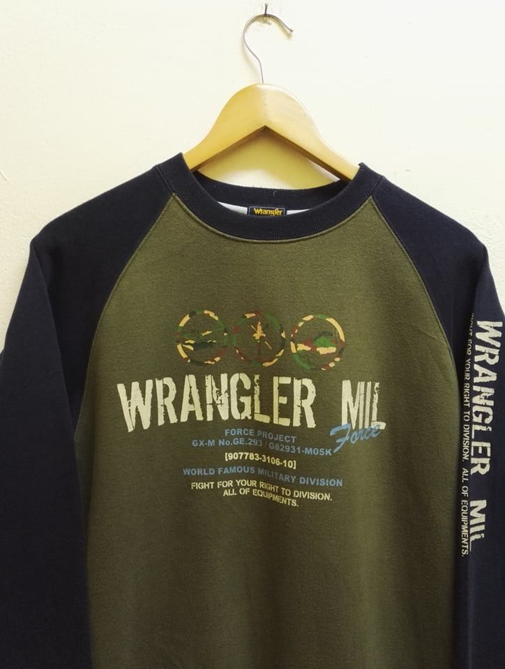 Wrangler 💥RARE💥 Vintage Wrangler Sportwear Sweatshirt Size US S / EU 44-46 / 1 - 2 Thumbnail